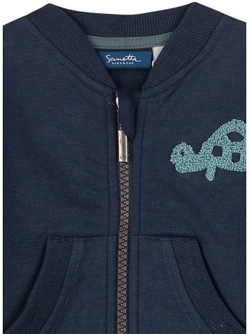 Sanetta Kidswear Sweatvest donkerblauw