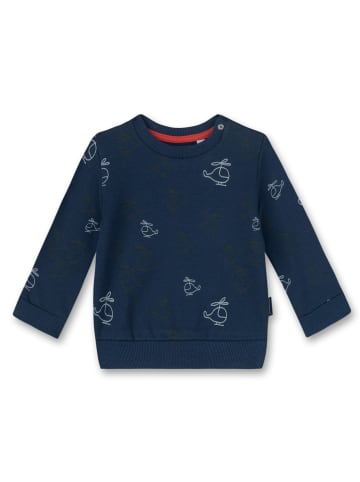 Sanetta Kidswear Sweatshirt "Let's fly" in Dunkelblau
