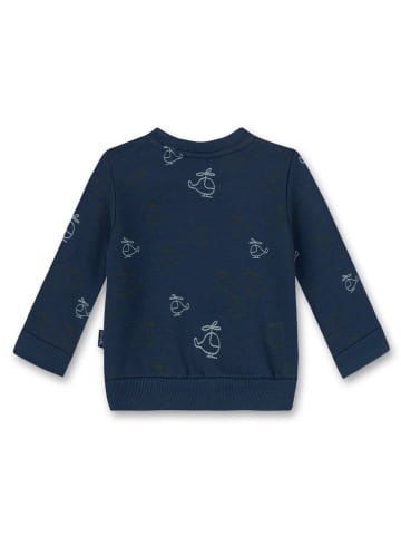 Sanetta Kidswear Sweatshirt "Let's fly" donkerblauw