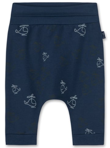 Sanetta Kidswear Sweatbroek "Let's fly" donkerblauw