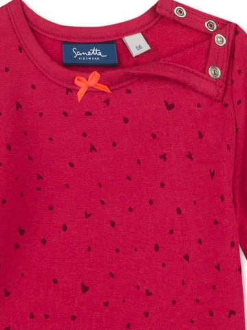 Sanetta Kidswear Sukienka "Little Birdie" w kolorze różowym