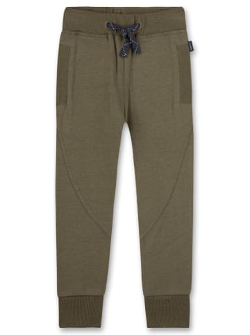 Sanetta Kidswear Spodnie dresowe "2-Expedition" w kolorze khaki