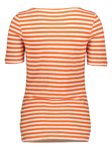 Marc O'Polo Koszulka w kolorze pomarańczowo-kremowym