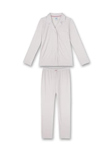 Sanetta Kidswear Piżama "CI Classic" w kolorze kremowym
