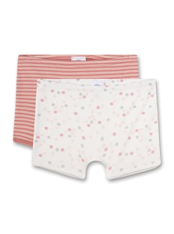 Sanetta 2er-Set: Pantys long "San Woodlands" in Creme/ Rosa