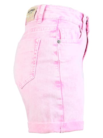 Blue Effect Jeansshorts in Pink