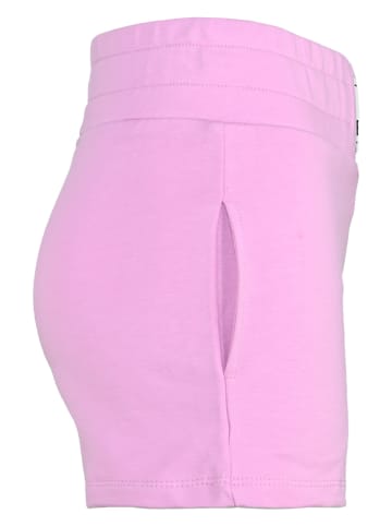 Blue Effect Shorts in Pink