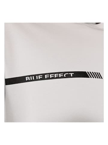 Blue Effect Sweatshirt in Weiß
