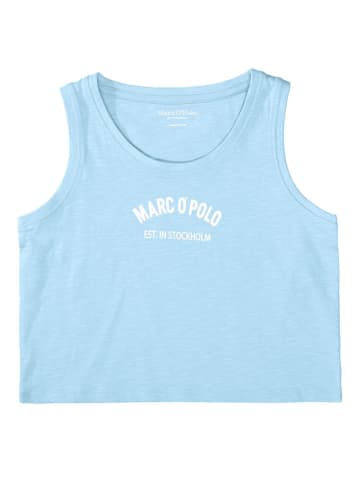 Marc O'Polo Junior Top w kolorze niebieskim