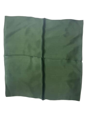 Made in Silk Zijden sjaal groen - (L)50 cm x (B)50 cm