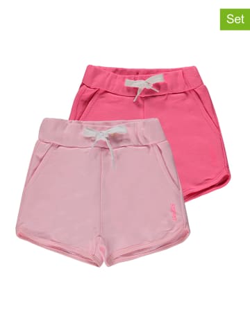 ESPRIT 2-delige set: shorts roze/lichtroze