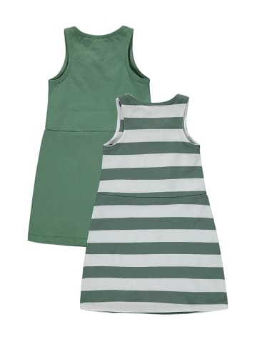 ESPRIT 2-delige set: jurk groen