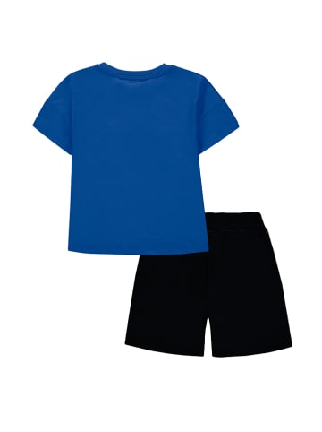 ESPRIT 2tlg. Outfit in Blau/ Schwarz
