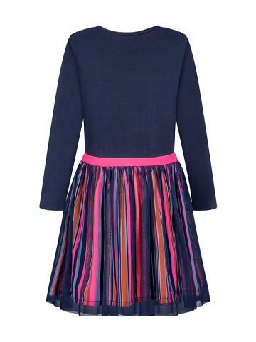 happy girls by Eisend Kleid in Dunkelblau/ Pink