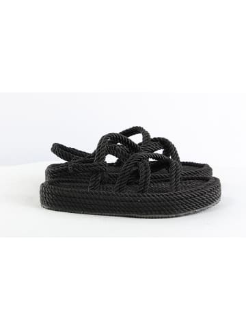 Foreverfolie Sandalen in Schwarz