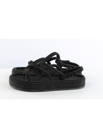 Foreverfolie Sandalen in Schwarz