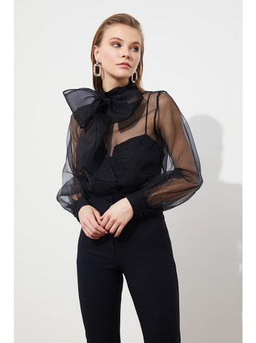 trendyol Bluse in Schwarz