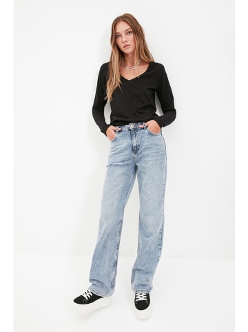 trendyol Longsleeve zwart