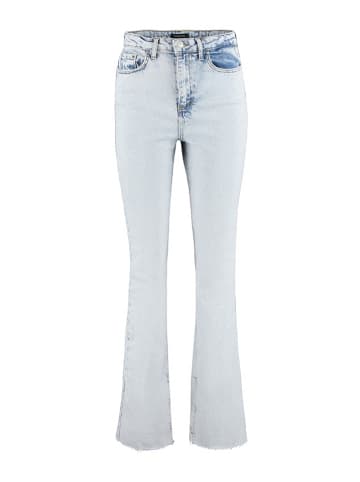 trendyol Dżinsy - Skinny fit - w kolorze błękitnym