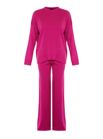 trendyol 2tlg. Outfit in Fuchsia