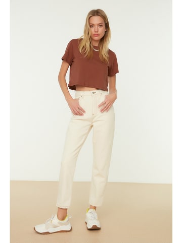 trendyol Jeans - Mom fit - in Creme
