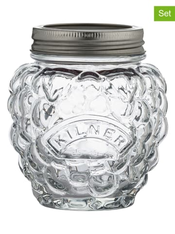 Kilner 2-delige set: weckpotten "Bes" - 400 ml