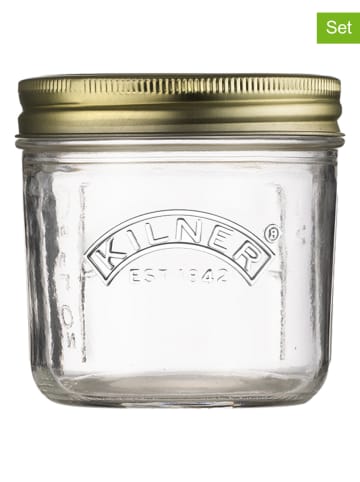 Kilner 2-delige set: weckpotten - 200 ml