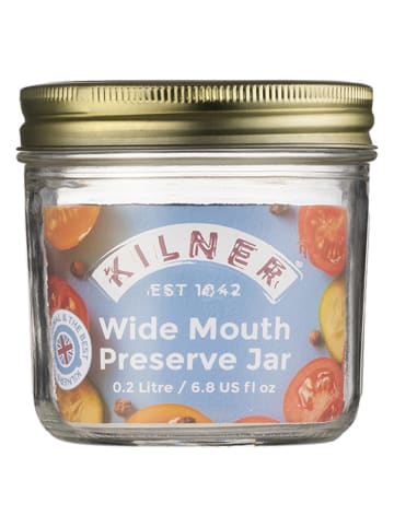 Kilner 2er-Set: Einmachgläser - 200 ml