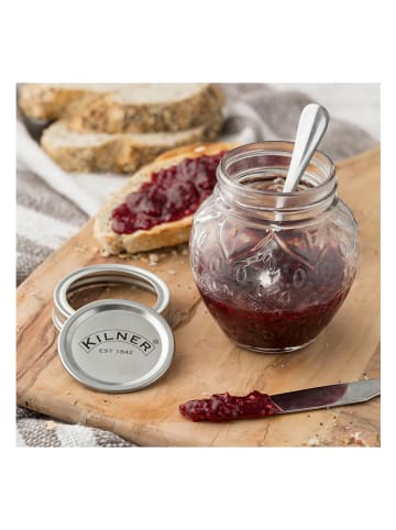 Kilner 2-delige set: weckpotten "Aardbei" - 400 ml