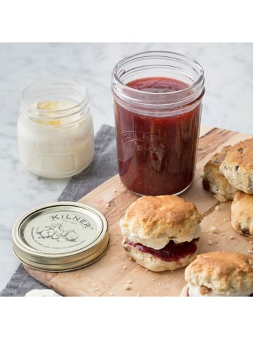 Kilner 2-delige set: weckpotten - 350 ml