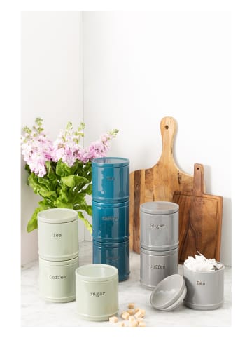 Price&Kensington 3er-Set: Vorratsdosen "P&K Accents" in Grün - 750 ml