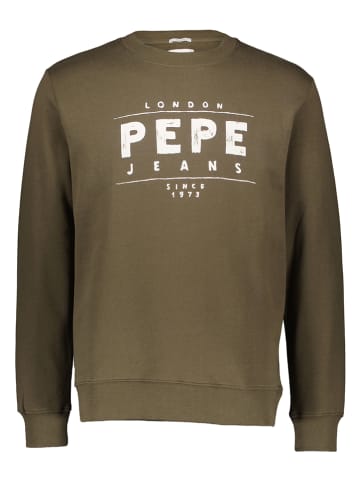 Pepe Jeans Sweatshirt in Khaki