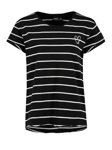 Eight2Nine Shirt in Schwarz/ Weiß