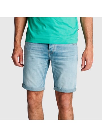 CAST IRON Jeans-Shorts in Hellblau