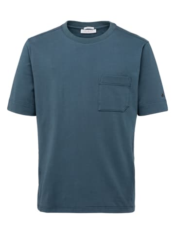 CAST IRON Koszulka w kolorze niebieskim
