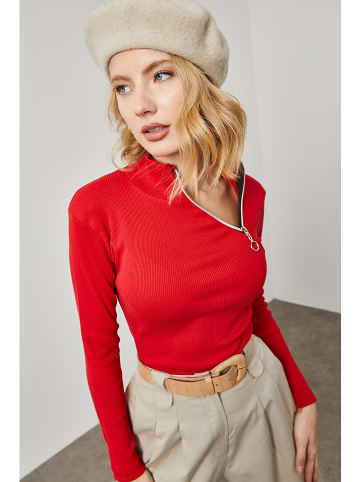 Lycalia Sweter w kolorze czerwonym