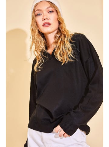 Lycalia Bluza w kolorze czarnym