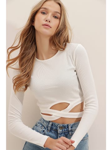 Lycalia Bluse in Weiß