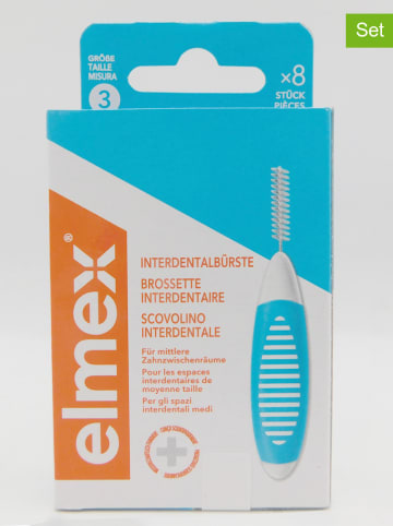 Elmex 6er-Set: Interdentalbürste "Größe 3 - 0,6 mm" in Blau