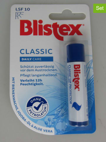 Blistex 5er-Set: Lippenpflege "Daily Care Classic Stick" - LSF 10, 4,25g