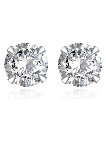 MAISON D'ARGENT Zilveren oorstekers met edelstenen