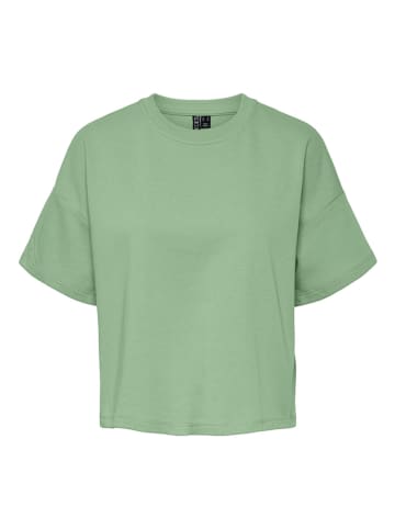 Pieces Koszulka w kolorze zielonym