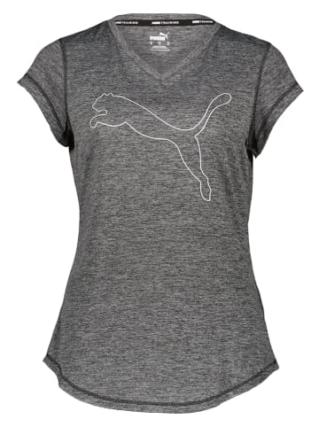 Puma Trainingsshirt "Train Favorite Heather Cat" zwart