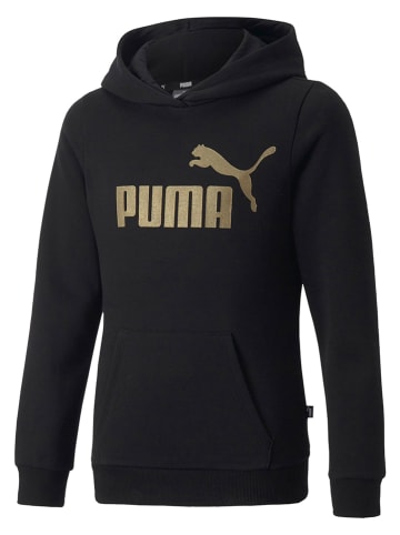 Puma Hoodie "ESS+" in Schwarz