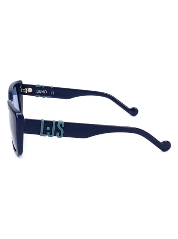 Liu Jo Damen-Sonnenbrille in Dunkelblau/ Blau