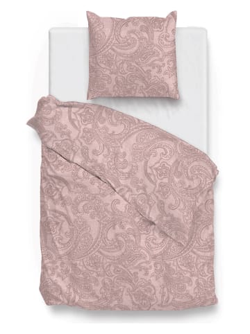 Zo!Home Beddengoedset "Paisley" lichtroze