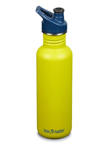 Klean Kanteen Trinkflasche "Kanteen Classic" in Gelb - 800 ml