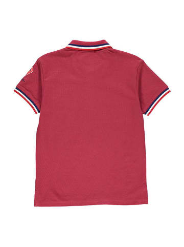 Peak Mountain Koszulka polo w kolorze ceglanym