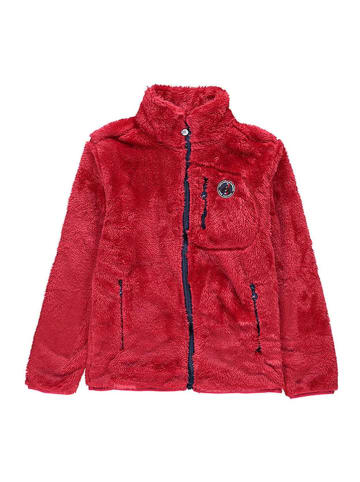 Peak Mountain Fleece vest rood
