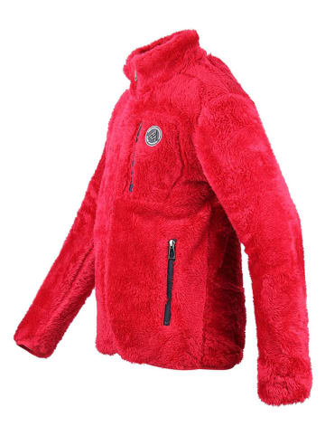 Peak Mountain Fleece vest rood